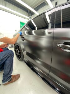 Car wrapping service at Limitless Detailing Marbella